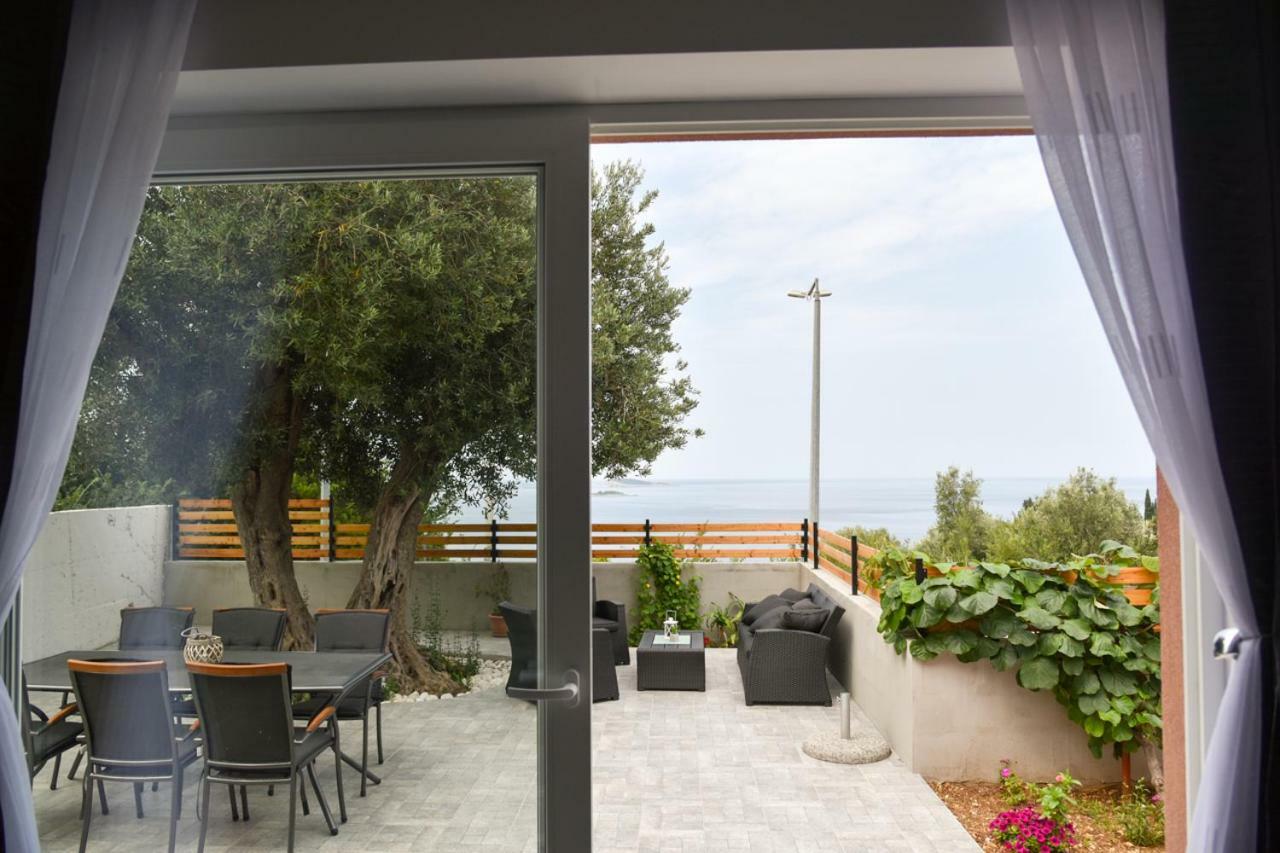 Apartment Eli - Sea View Mlini Bagian luar foto