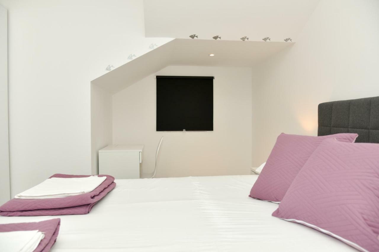 Apartment Eli - Sea View Mlini Bagian luar foto